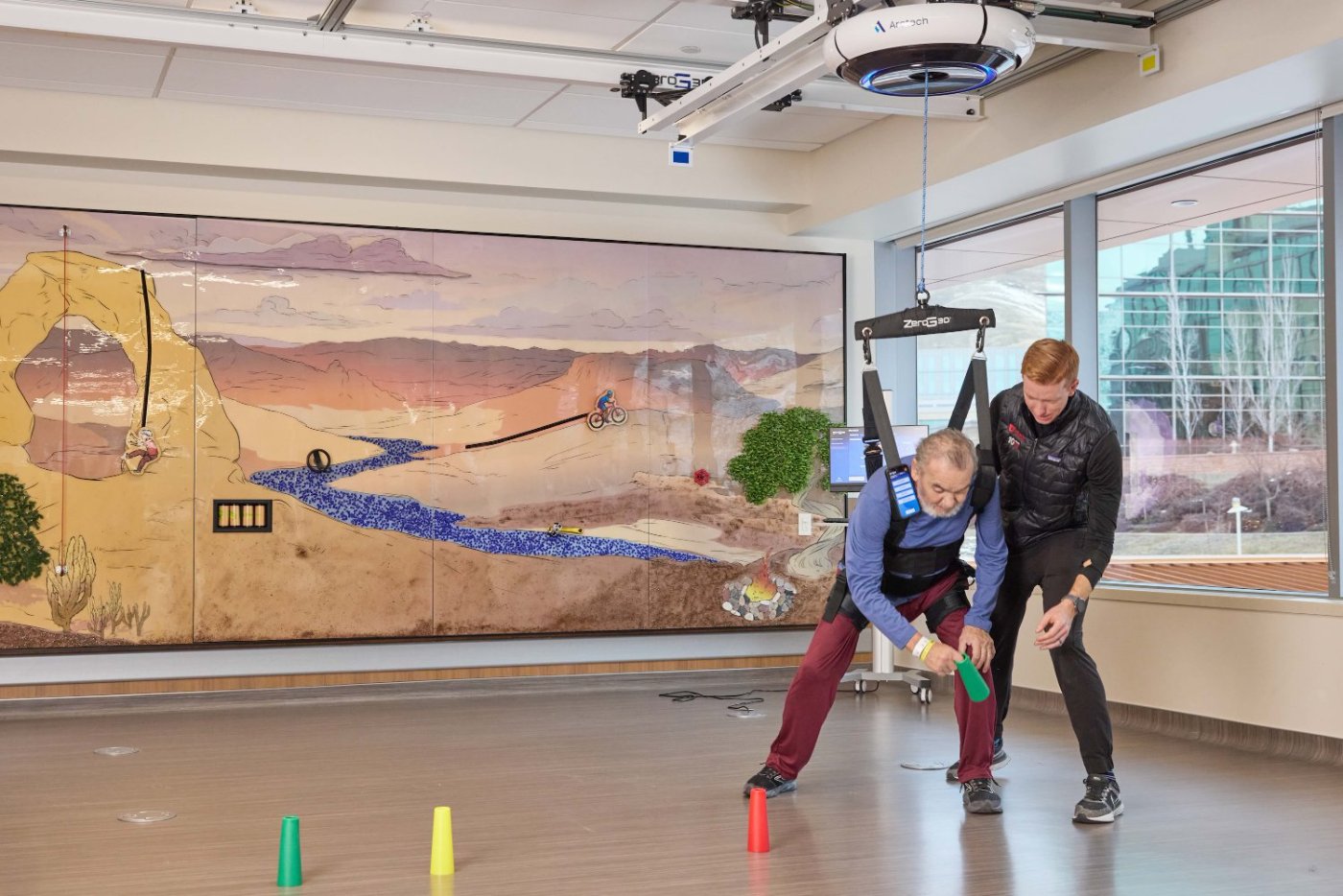 Reactive balance training
